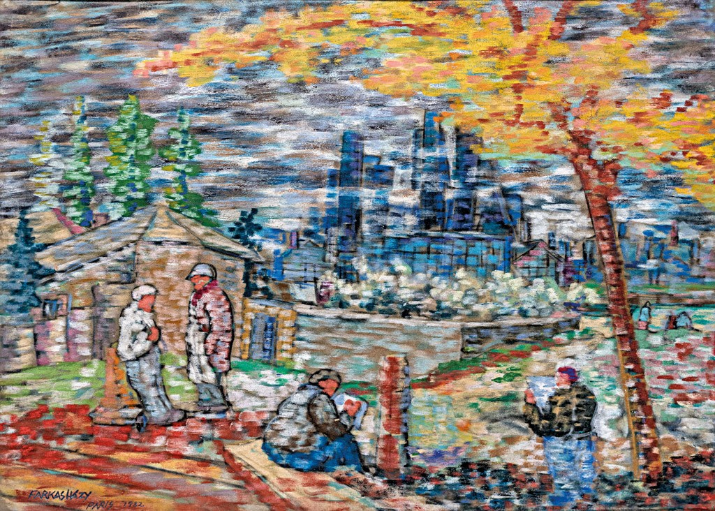 Farkasházy Miklós (1895-1964): "Párizs", 1932