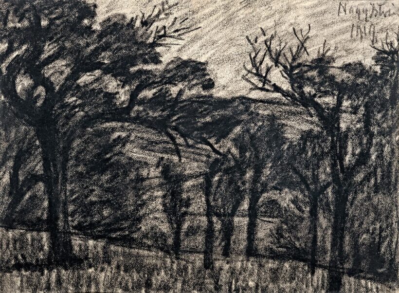 Nagy István (1873-1937): Domboldal, 1919