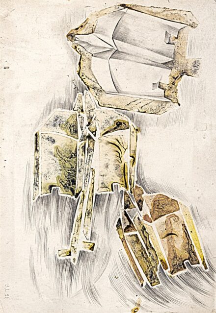 Bartha László (1908-1998): Kompozíció, 1993
