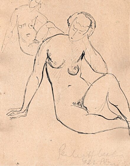 Perlrott-Csaba Vilmos (1880-1955): Aktok, 1923