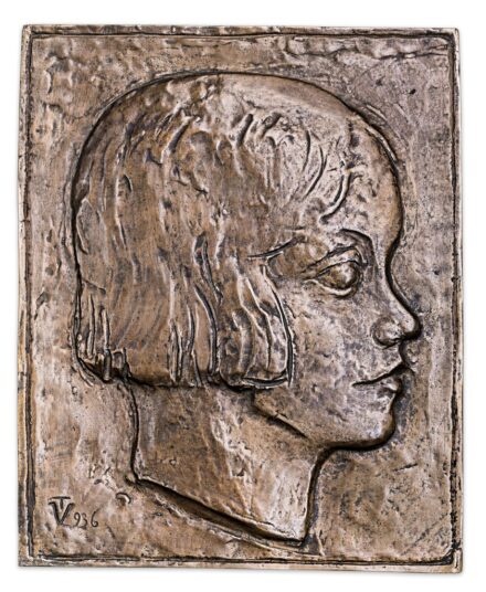 Vilt Tibor (1905-1983): Leány portré, 1936