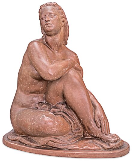 Darville, Alphonse (1910-1990): Akt lepellel, 1952
