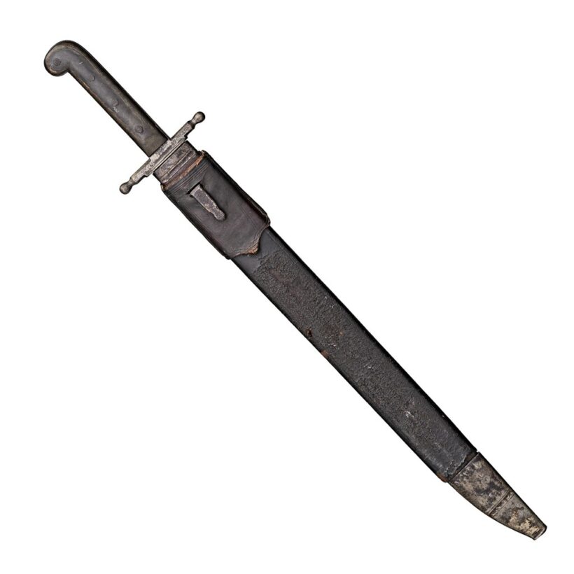Kard bőr tokban