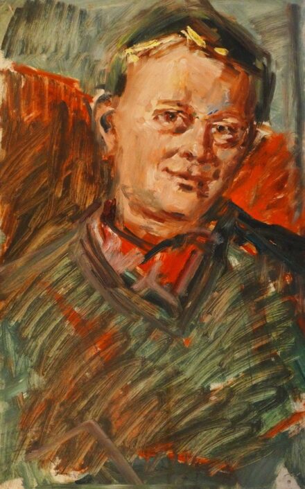 Chován Lóránt (1913 - 2007): Laci portréja, 1971