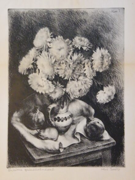 Kiss Terézia (1928): Őszirózsás csendélet
