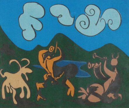 Picasso, Pablo  (1881 - 1973): Faunes et chévres, 1962 - Editions Cercle Dart Paris