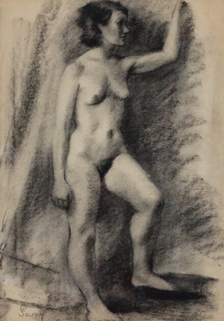 Sassy Attila (1880 - 1967): Álló női akt