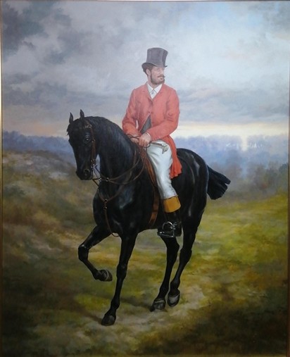 BOROS GYULA (1951- ) Id. Andrássy Gyula a lovon