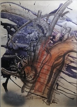RASZLER KÁROLY (1925-2005) Napraforgó 1975