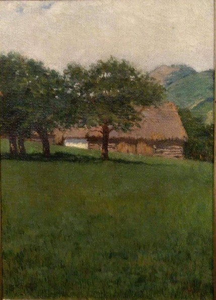 MÉRŐ ISTVÁN (1873-1938) Falusi kunyhó