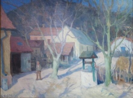 GULYÁS JENŐ (1920-1970) Márciusi délután