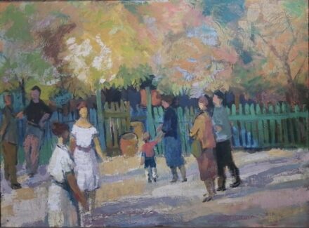 LITKEI JÓZSEF (1924-1988) Tájkép