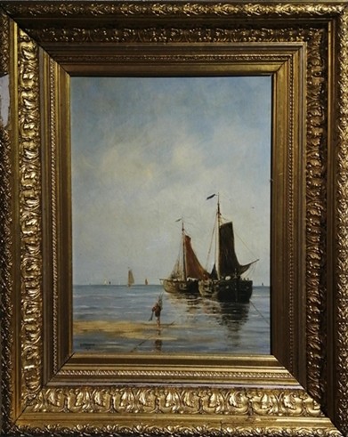 PIERRE JEAN JACQUES FARDON (1873-1930) Kihajózás