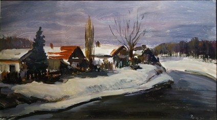 PALICZ JÓZSEF (1931-  ) Téli Tabán