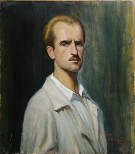 OLASZY SÁNDOR (1902- ) Önarckép