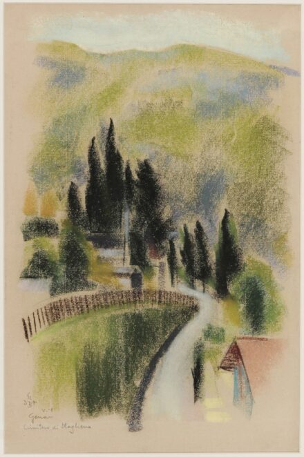 Gy.Szabó Béla (1905 - 1985): Genovai temető, 1937