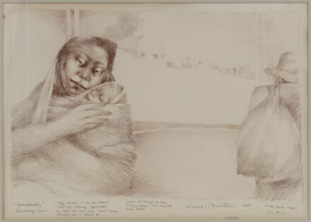 Lacza Márta (1946): "Harmadosztály" - illusztráció