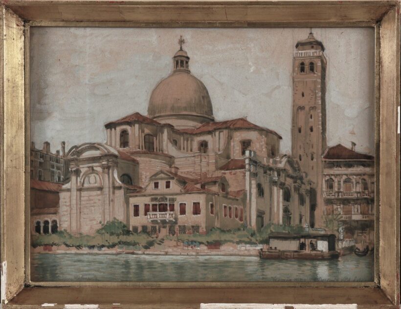 Tichy Kálmán (1888 - 1968): Velence, 1912 körül