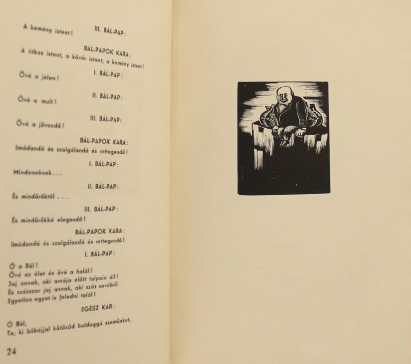 Buday György címlapjával, fametszeteivel Sík Sándor: Advent, Szegedi Fiatalok Műészeti Kollégiuma 1935 - Image 3