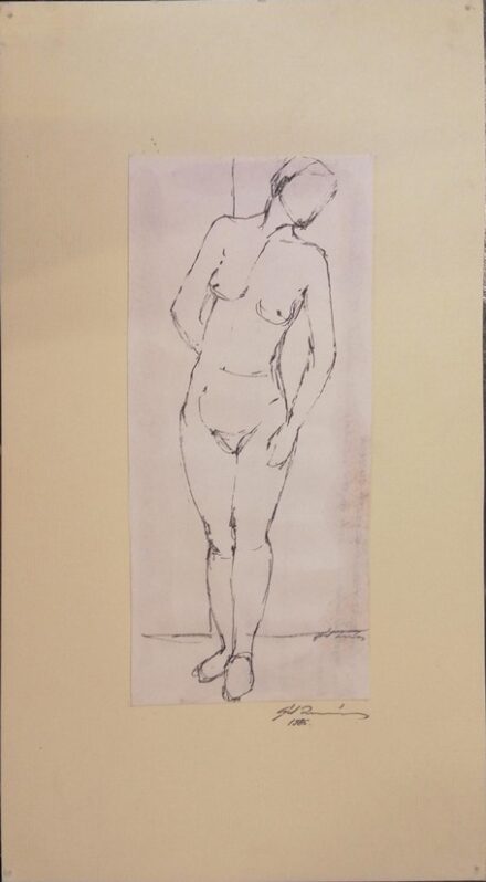 TÁBORI ZSUZSÁNNA (1954- ) Női akt