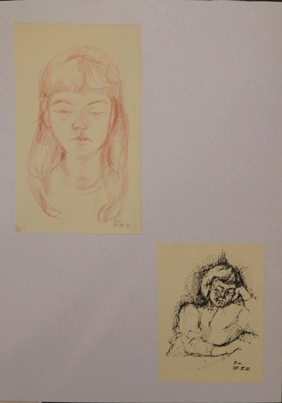 TÁBORI ZSUZSÁNNA (1954- ) Két portré