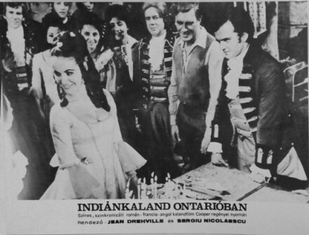 INDIÁNKALAND ONTARIÓBAN Színes, szinkronizált román-francia-angol kalandfilm Cooper regényei nyomán