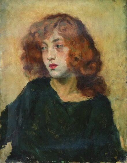 Bardócz Árpád (1882-1938): Leányfej