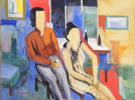 Kaposy K.Ödön (1914 - 1996): Szieszta, 1992