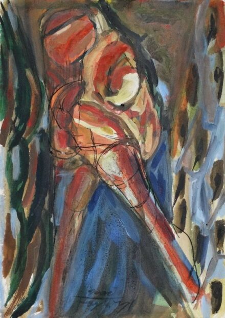 Krizbai Sándor (1949): Cím nélkül, 2006