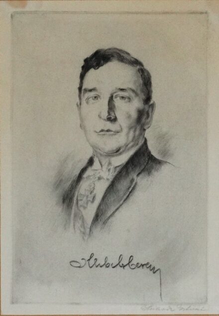 Prihoda István (1891 - 1956): Klebelsberg portré
