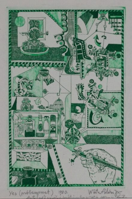 Würtz Ádám, ifj. (1957): Yes, 1980 - ajánlással