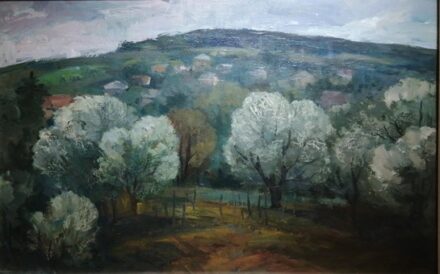 GERŐ KÁZMÉR (1920-1988) Fonyódi táj
