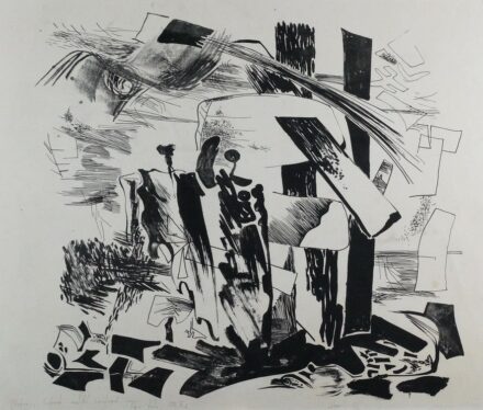 Topor András (1944 - 1997): Nyár, 1977