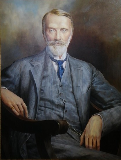 BOROS GYULA (1951- ) Ifj. Andrássy Gyula portré
