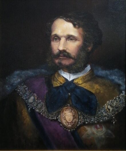 BOROS GYULA (1951- ) Id. Andrássy Gyula portré