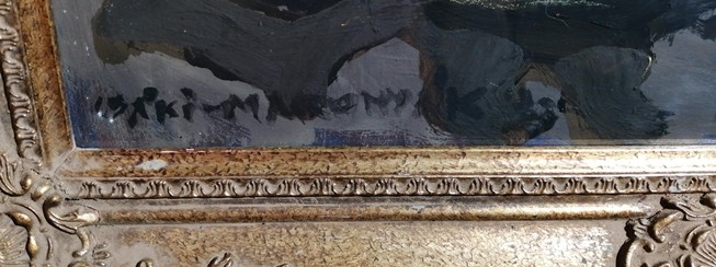 CSÁKI-MARONYÁK JÓZSEF (1910-2002) Árvíz - Image 2