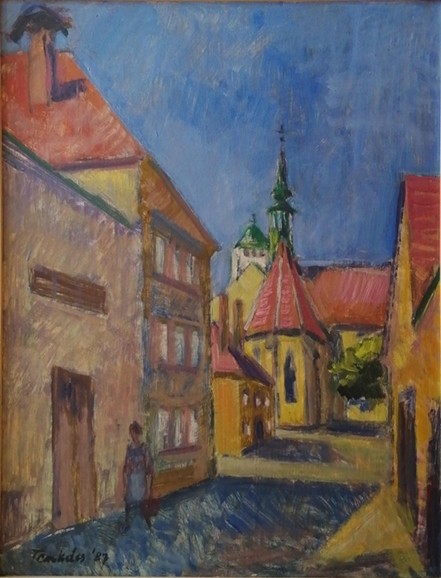 TENKÁCS TIBOR (1913-1998) Tokaj kápolna