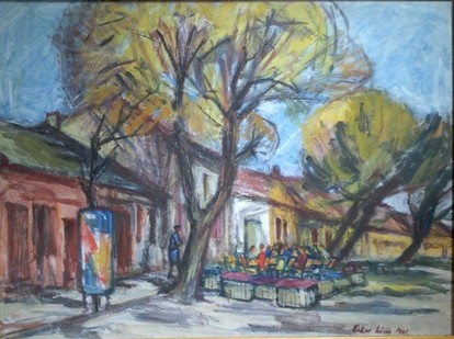 KELLER LÍVIA Őszi verőfény 1961