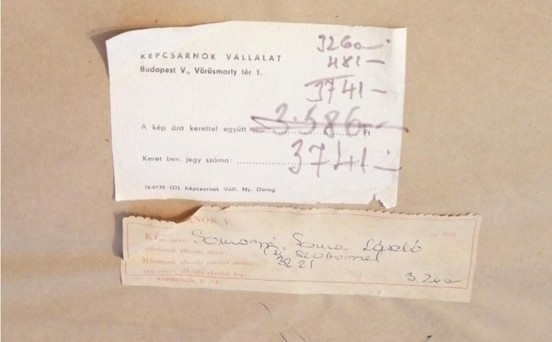 SOMOGYI SOMA LÁSZLÓ (1927-2004) Csendélet szoborral - Image 3