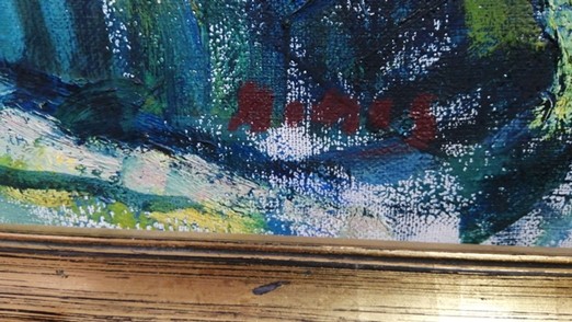 MONOS JÓZSEF (1932- ) Utcarész - Image 2