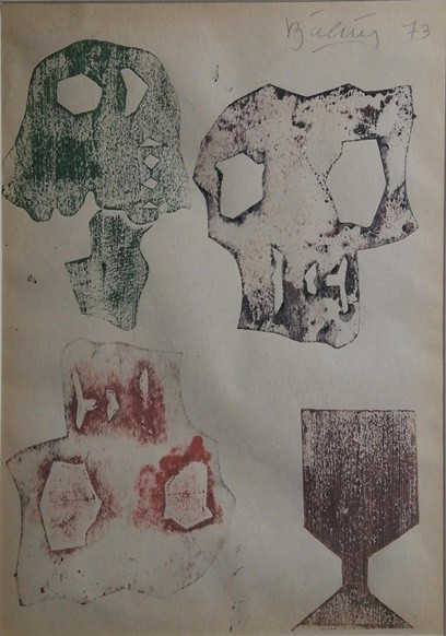 BÁLINT ENDRE (1914-1986) Monotípia