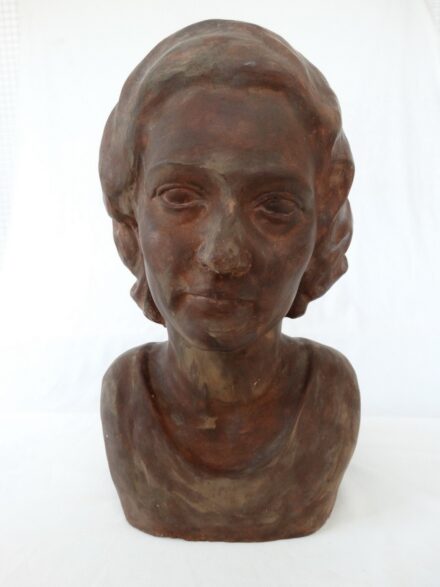Beck Ö. Fülöp (1873 - 1945): Fazekas Klotild, 1931 - Kiállítva: B.Ö.F.Emlékkiállítás, Szépműv.Múzeum, 1947