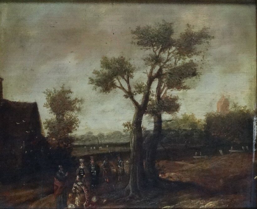 Ismeretlen festő, XIX.sz.: Vár - (ho.szám 52/976)