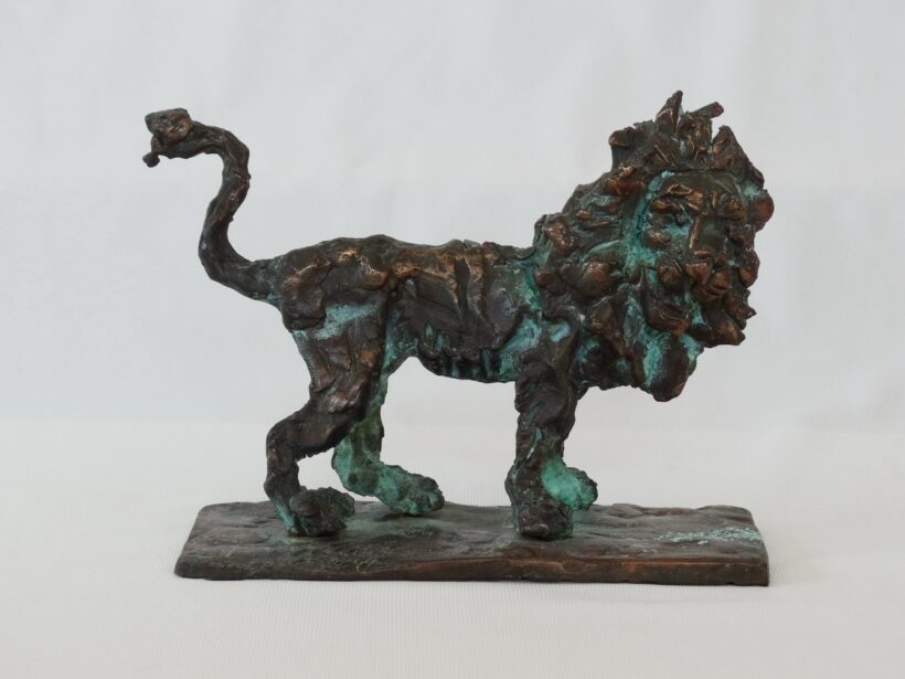 Tóth Ernő (1949): Oroszlán, 2014