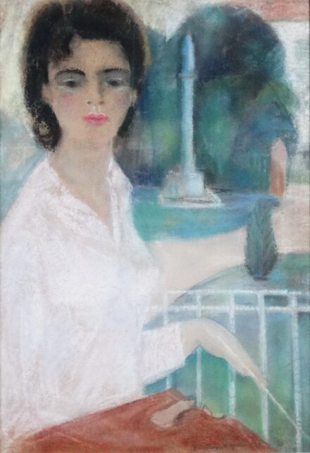 Zemplényi Magda (1899-1965): Önarckép, 1936