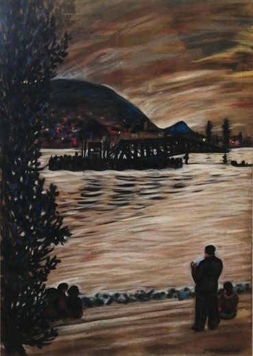 FARKASHÁZY MIKLÓS (1895-1964) A parton