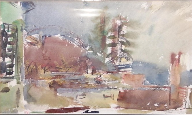 BESSKÓ GABRIELLA (1935- ) Utcakép