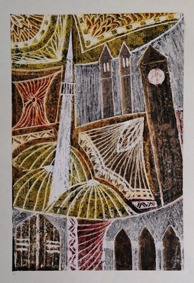 TAVASZY NOÉMI (1927-2018) Templomtornyok