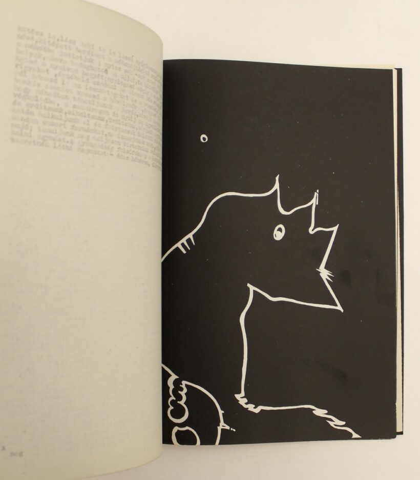 Hajas Tibor (1946 - 1980)  "Sidpa Bardo" stencil, 500 pld, 1982, borító sérült - Image 2