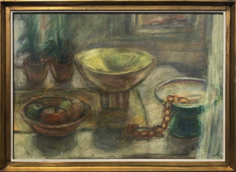 Almár György (1895 - 1974): Csendélet tálakkal